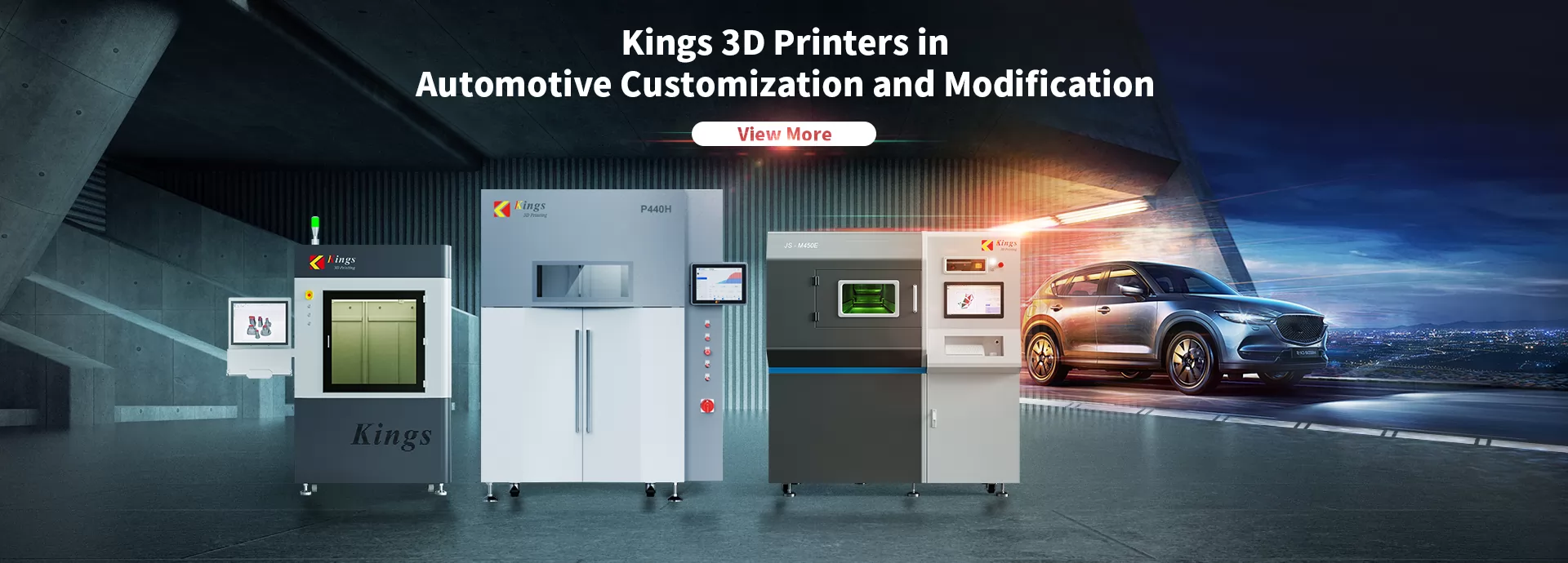 Kings 3D Printers in Automotive Customization and Modification