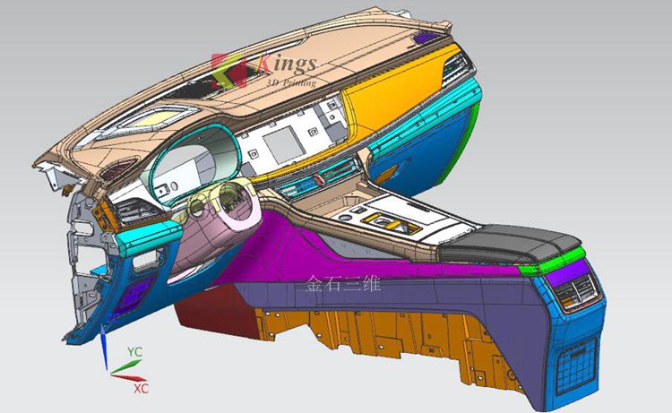 Qiuping became the best car model company in Chongqing with the help of Kings stereolithography 3d printer