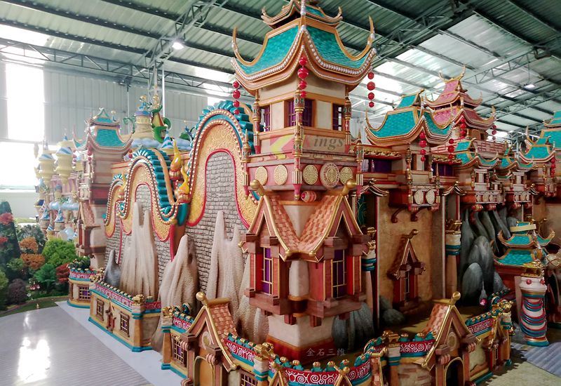 He used the KINGS industrial 3D printer to create a building model of Evergrande Children's Park worth 6 million yuan.