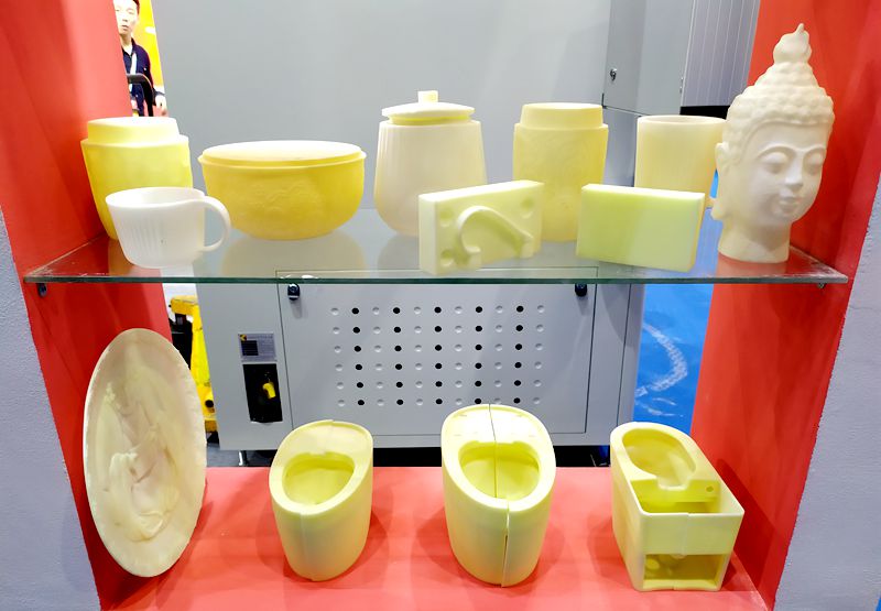 Guangzhou Ceramics Industry Exhibition, why Kings sla resin 3d printer makes viewers crazy