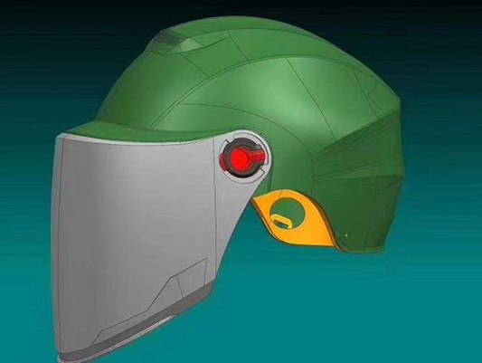 Application of 3D Printing Helmet Technology in Production