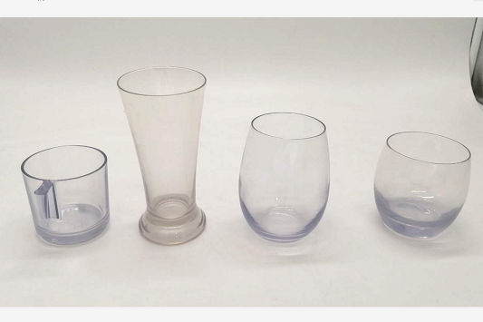 sla 3d printed transparent cups