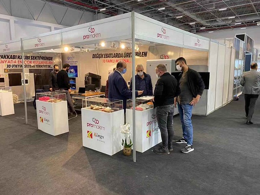 Kings 3D Attends the 63th AYSAF Footwear Exhibition in Istanbul Expo Center