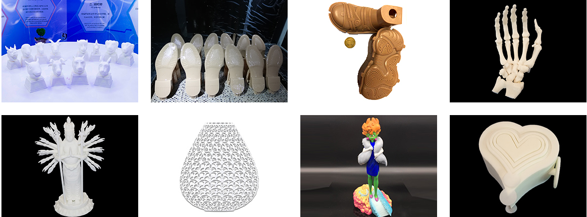 many application examples of sla 3d printing