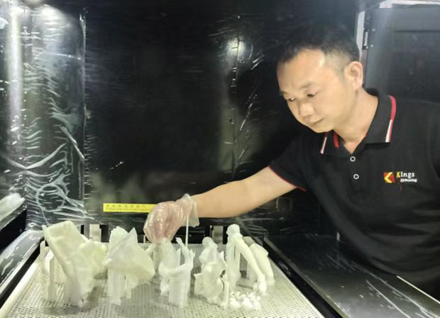 Kings 3D Yang Huajie Won The Most Beautiful Worker in Xiangdong District in 2022
