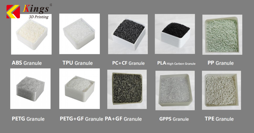 Kings Launched Industrial FGF Pellet 3D Printer
