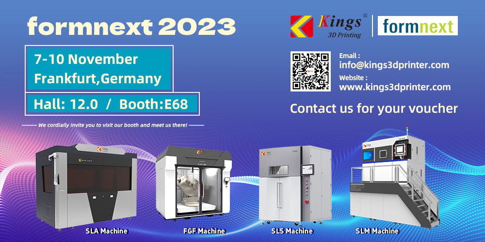 Formnext 2023 Frankfurt,Germany-Kings as the exhibitor