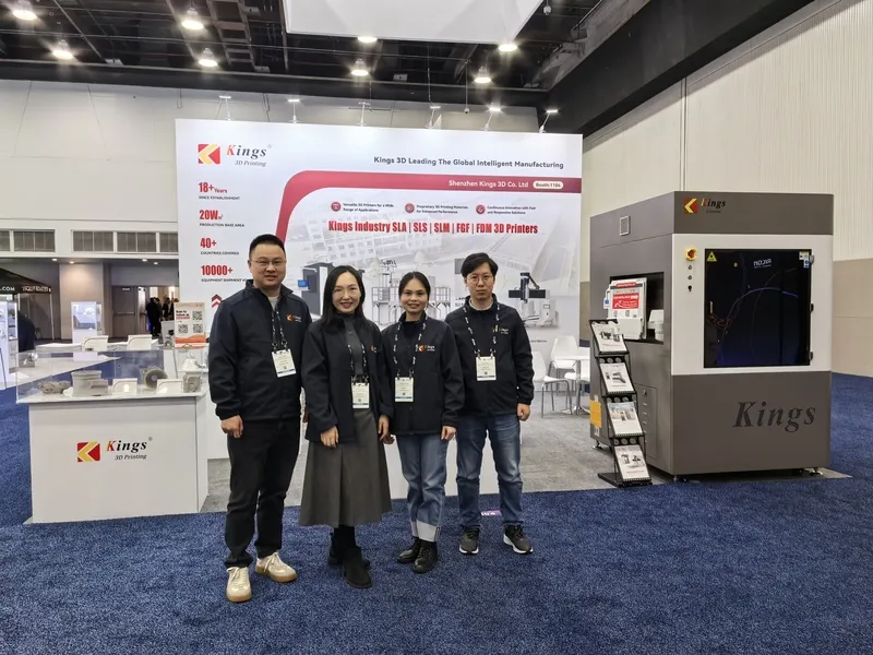 Kings 3D Wraps Up Successful Showcase at RAPID + TCT 2025