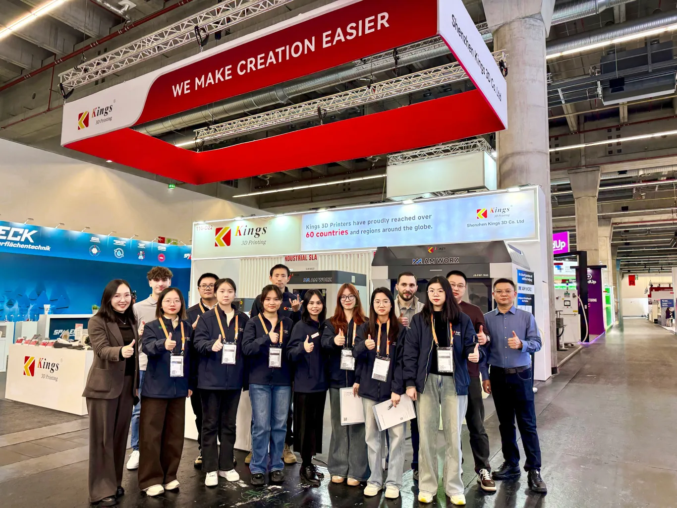 Kings 3D Showcases Cutting-Edge Solutions at Formnext 2025 in Frankfurt, Germany