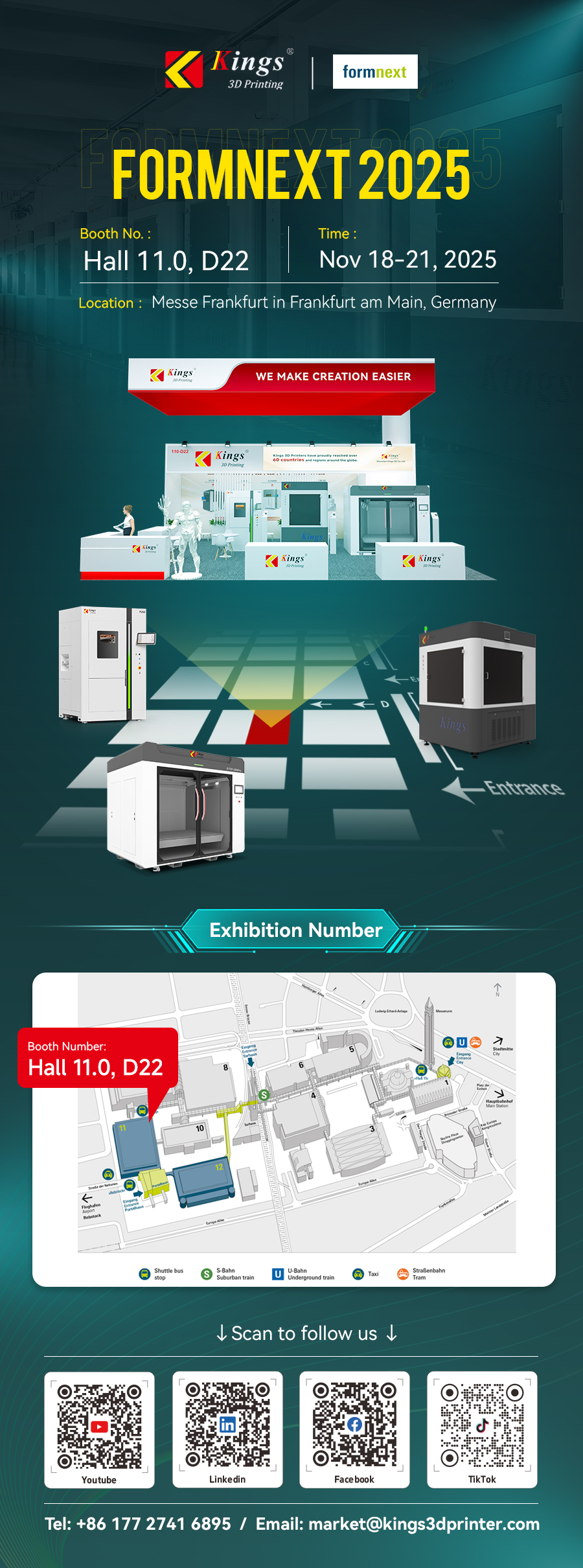 Kings 3D at Formnext 2025