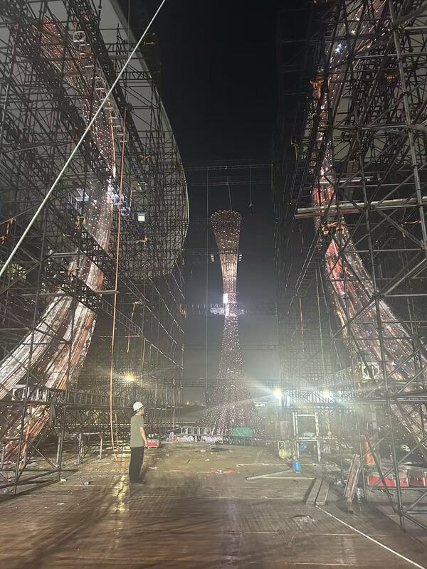 Main Torch Tower of the 15th National Games: A Masterpiece by Kings 3D!