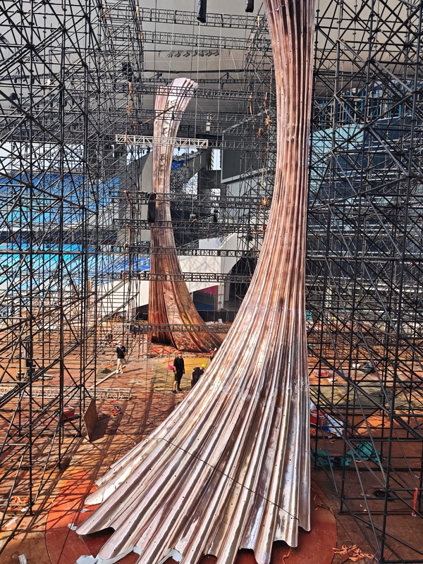 Main Torch Tower of the 15th National Games: A Masterpiece by Kings 3D!