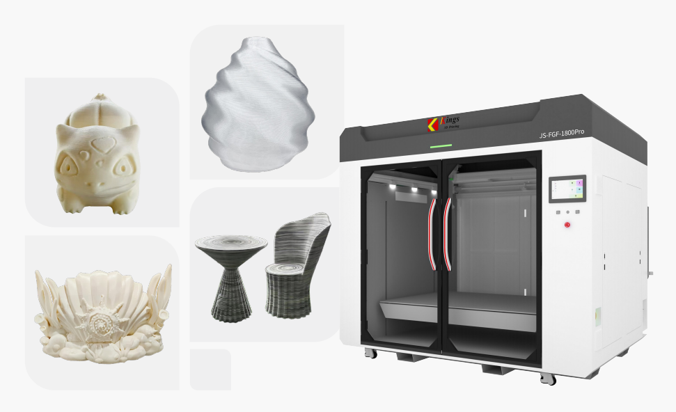 FGF1800 vs FGF1800Pro: Large-Format Pellet 3D Printer Comparison and Upgrade Overview