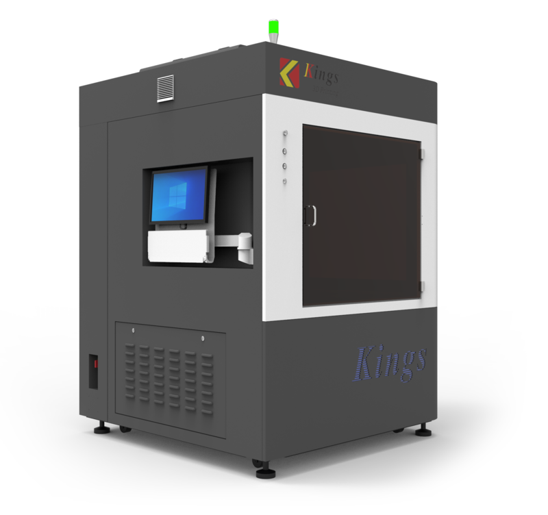 KINGS Large-Scale SLA and FGF 3D Printers for Retailing